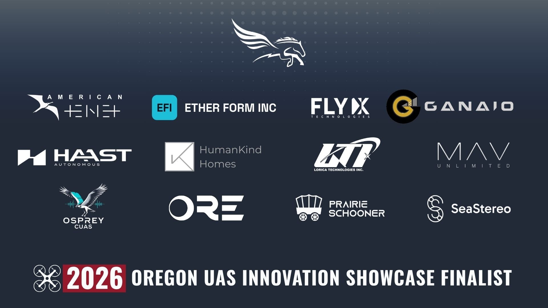 Oregon UAS Accelerator Announces Top 12 Finalists for 2026 Oregon UAS Innovation Showcase