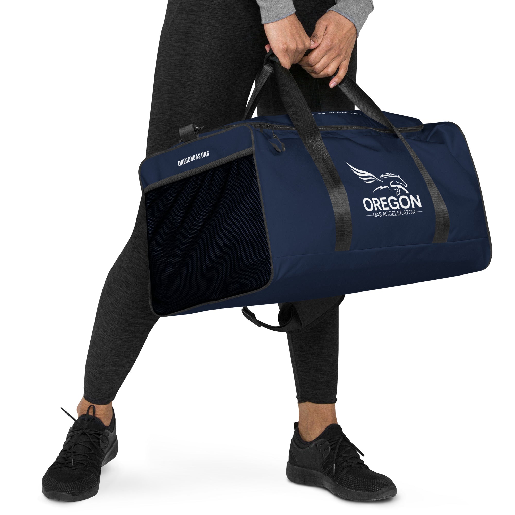 Navy Duffle Bag