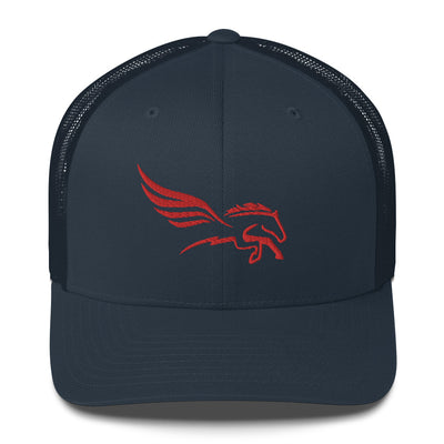 Large Red Percy - Trucker Cap