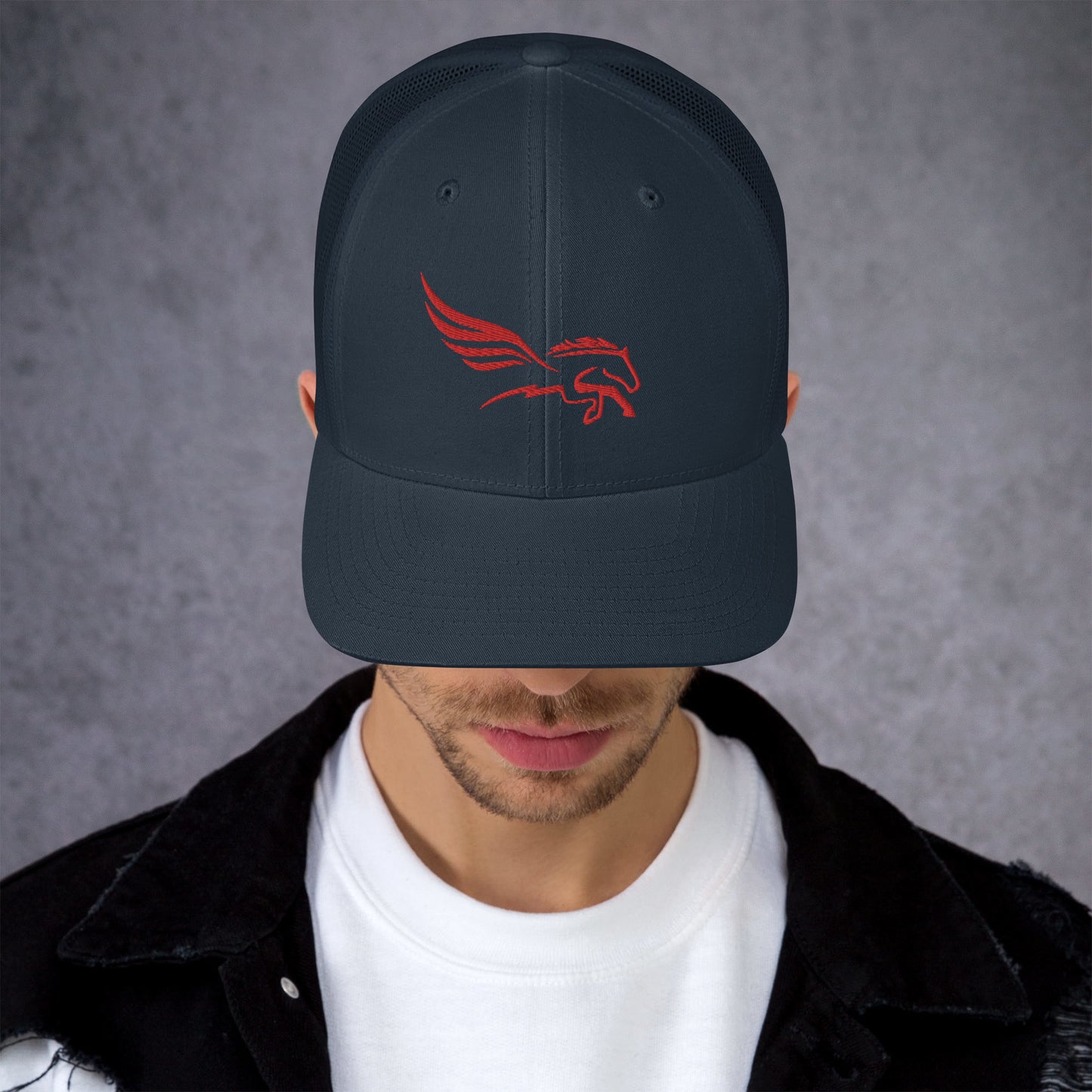 Large Red Percy - Trucker Cap