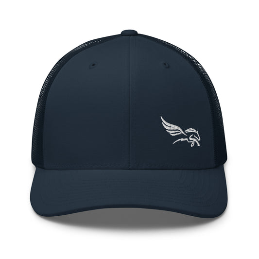 Small White Percy - Trucker Cap