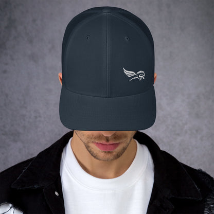 Small White Percy - Trucker Cap