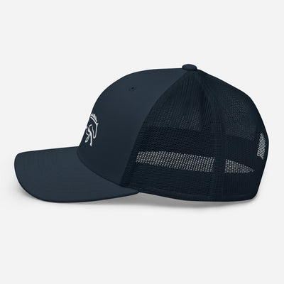 Large White Percy - Trucker Cap