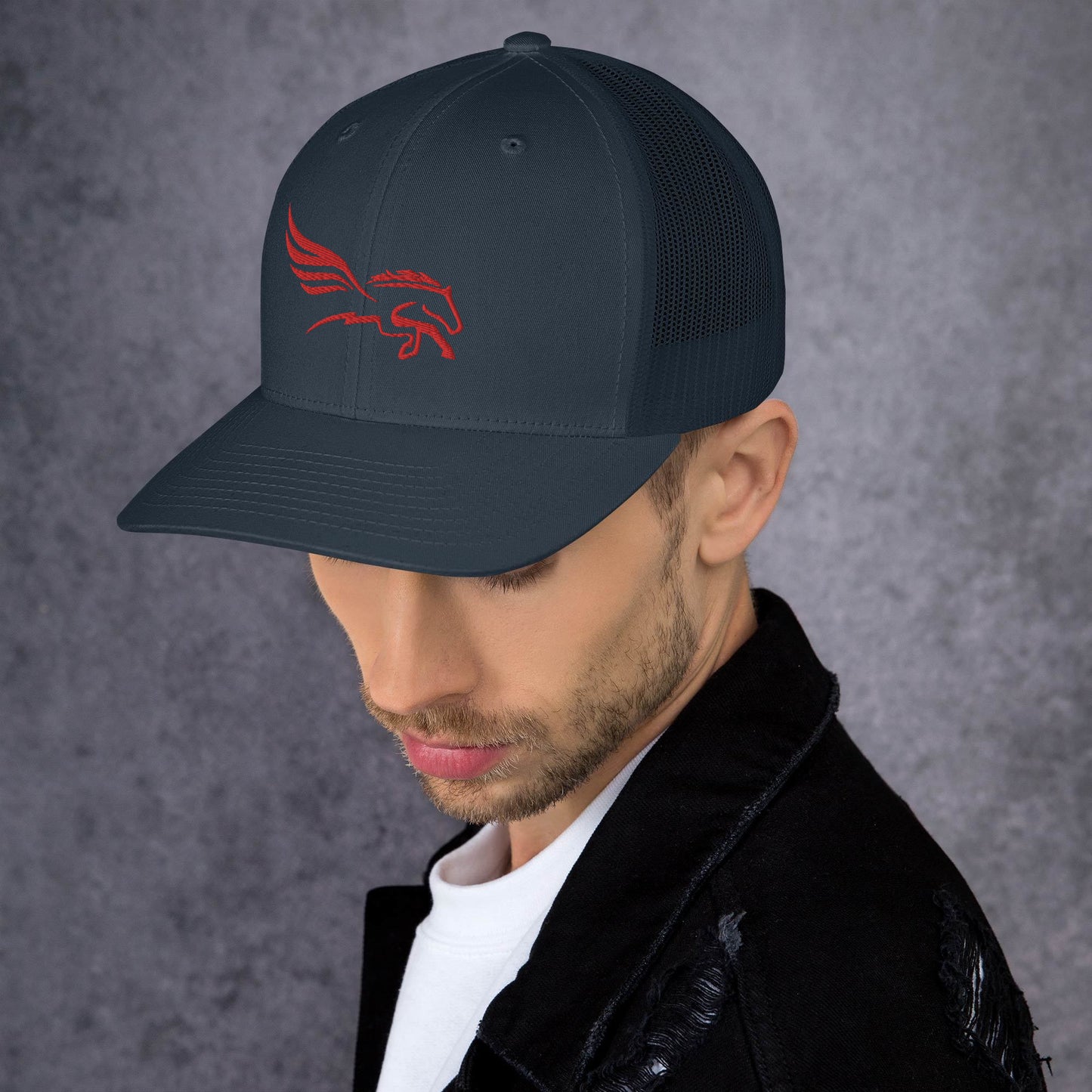 Large Red Percy - Trucker Cap