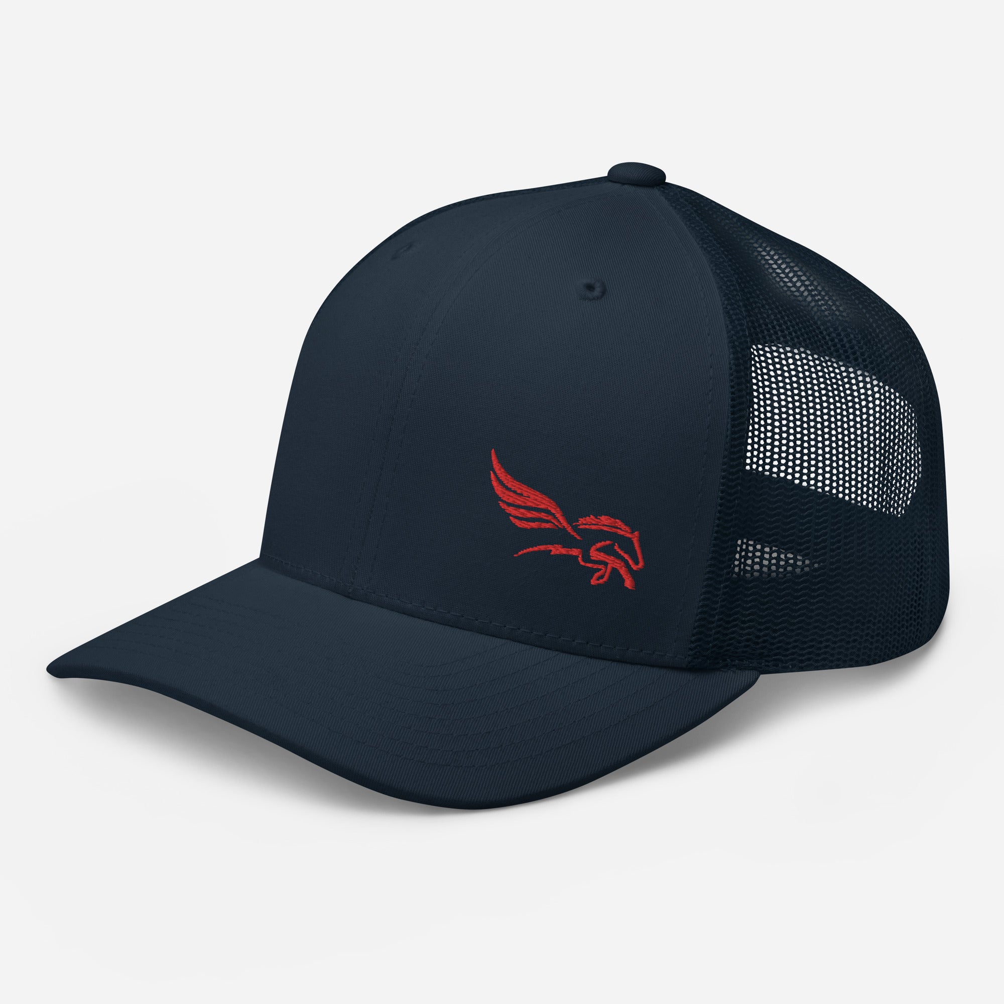 Small Red Percy Trucker Cap