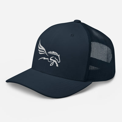 Large White Percy - Trucker Cap