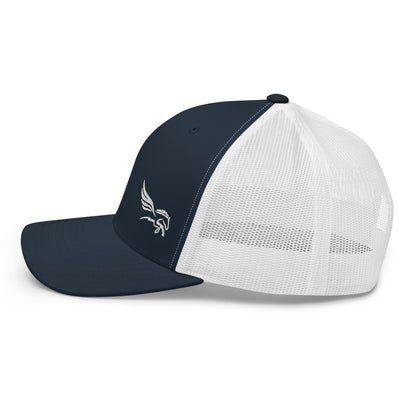 Small White Percy - Trucker Cap