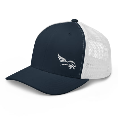 Small White Percy - Trucker Cap