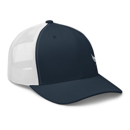 Small White Percy - Trucker Cap